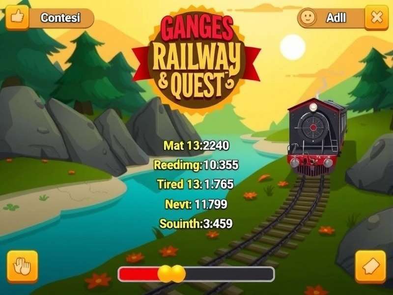 Ganges Railway Quest Game Screenshot